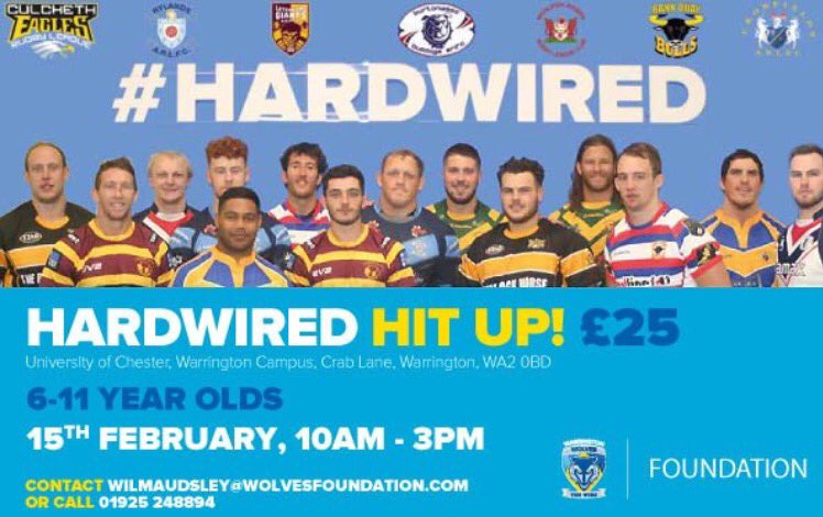 LatchfordGiants's tweet image. @WWCLSFoundation Feb Half Term Camp. Get yourself booked on now! #HardwiredGiants #WolvesFoundation #RugbyCoaching