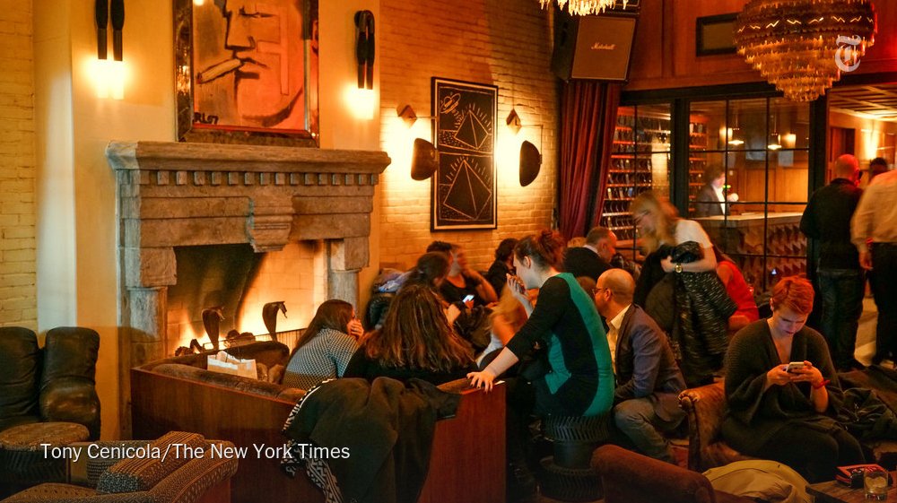 nytimestravel's tweet photo. Need a break from the cold in NYC? Five hotel bars that melt away the winter blues: https://t.co/VjRSp0oIki https://t.co/fc9JAxFCpf