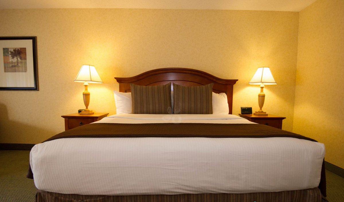 HIESequim's tweet photo. Looking for a good nights sleep? Look no further then the Red Lion Hotel Port Angeles! #king #sleep #YASSS https://t.co/N10A4dIKjw