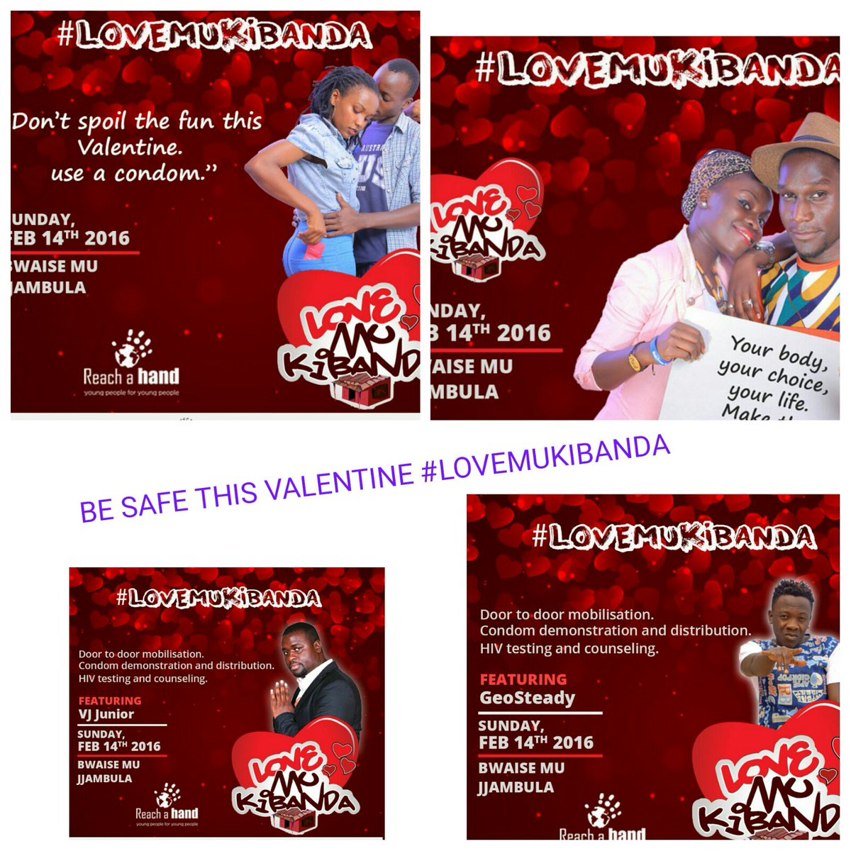 TifaYasmin's tweet photo. This valentines #lovemukibanda in bwaise @REACHAHAND @IBatambuze  @bashk25 @teezyaaron @IranyaBana https://t.co/M9Q0my3Jd6
