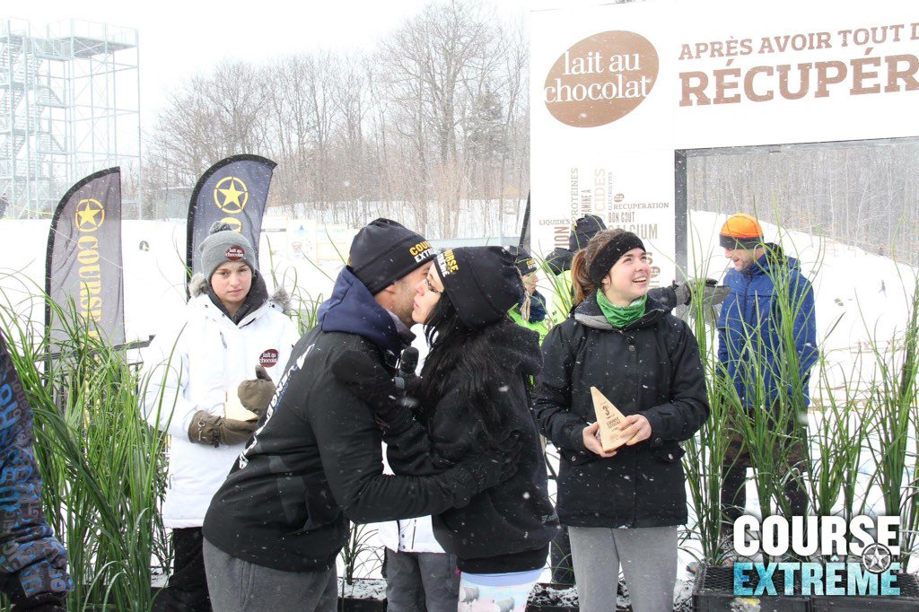 CMQ_TheEhTeam's tweet photo. Canadian Mudd Queen Judith Marcoux had a 1st Place finish at the @CourseExtreme Winter #OCR in #Quebec #CMQ https://t.co/m8E0TcRELa