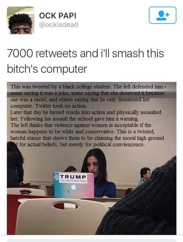 __XeroMan__'s tweet photo. @KawaiiKraken He actually followed through and physically assaulted her - punching her in the chest. https://t.co/G2mbFXwPzw