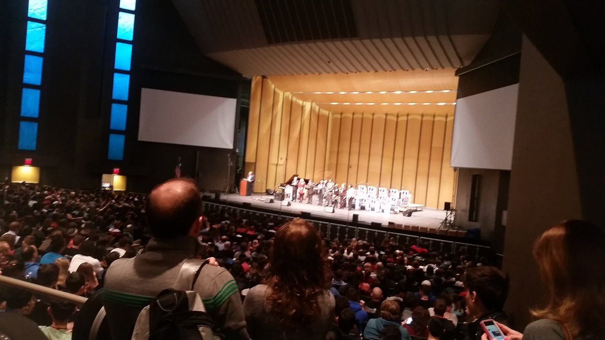 This San Antonio hall is our 2017 Midwinter venue.  let's fill it with enthusiastic singers #abetterworldsinging