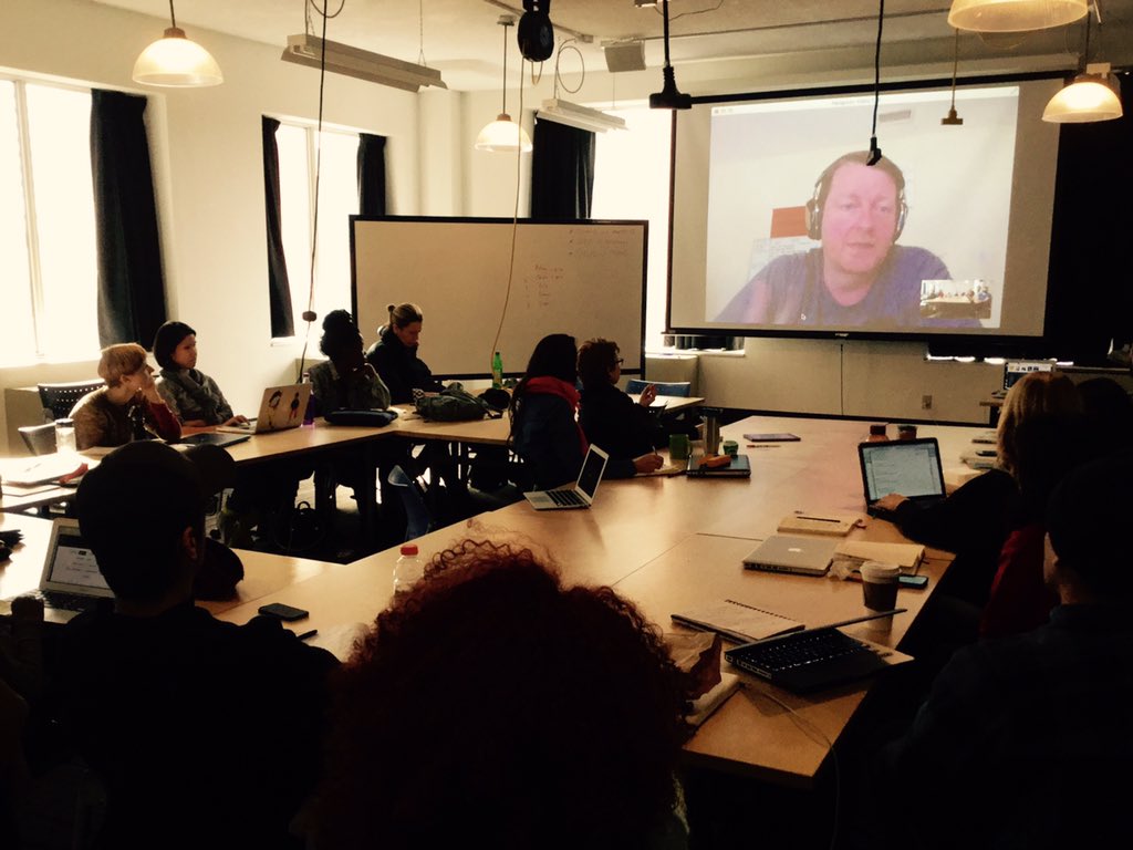 OCADU_SFI's tweet photo. Expert Q&A with experiential futurist Jake Dunagan today in #ForesightStudio https://t.co/NZCMsGI3GW