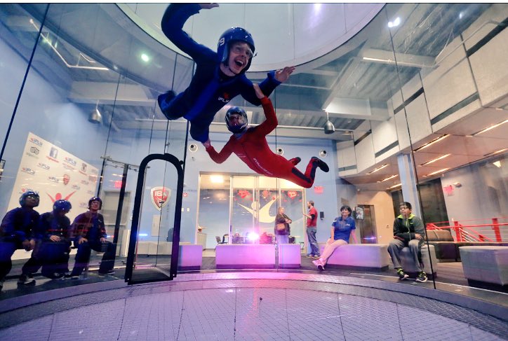 FCMSBobcats's tweet image. 😳😳 FCMS Science Club taking flight at iFly Houston after a physics lesson. #PhysicsMatters 😳😳#ProudtobeaBOBCAT