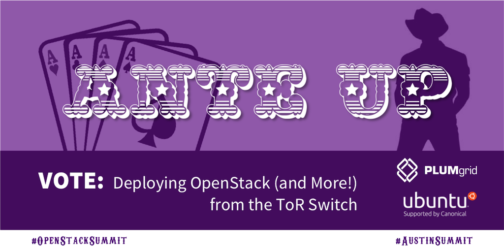 Ante Up Your Vote: Deploying #OpenStack from the ToR Switch ow.ly/YbqVS <a href="/fernandosanchez/">fernandosanchez</a> <a href="/dduffey/">David Duffey</a>