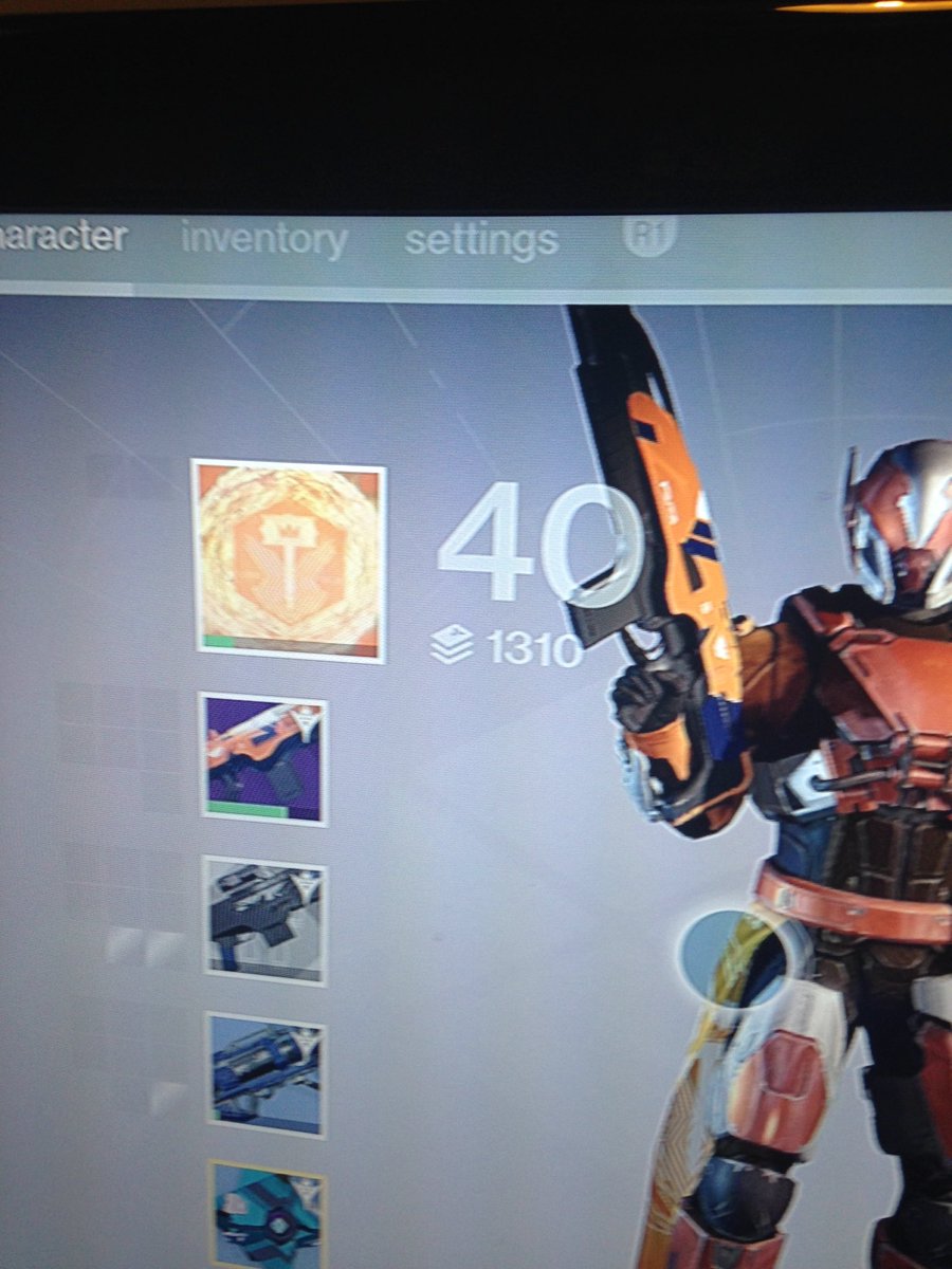 SodaClan's tweet photo. LVL 40 on destiny letz go boyz https://t.co/svO1PlZIkS