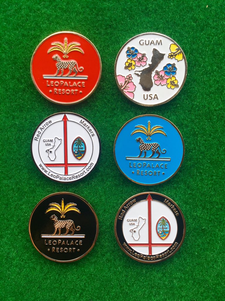 Best new signature golf ball marker for resorts! Check out redarrowmarkers.com today!