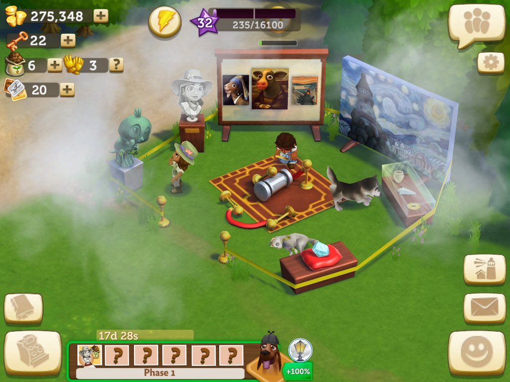 My cat is working hard in <a href="/farmville2/">FarmVille 2</a>