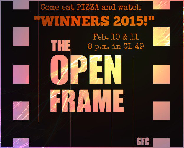 MaloneCommArts's tweet photo. Only 1 hour until "Winners 2015!" Like if you're coming! #TheOpenFrame https://t.co/AjtntA4DFa