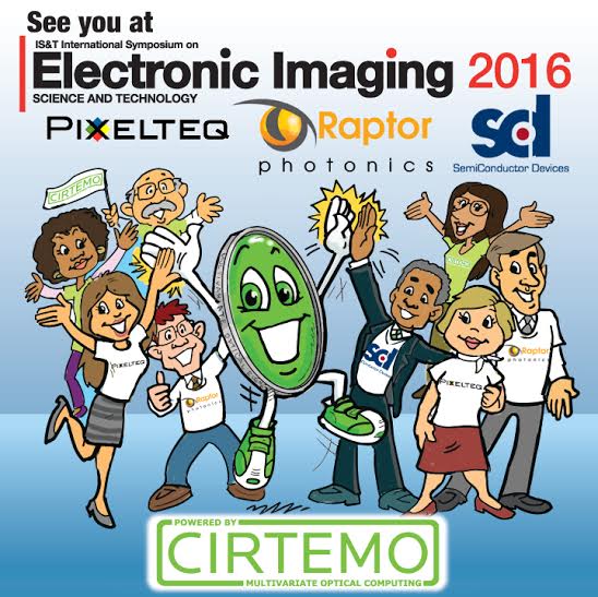 cirtemo's tweet photo. #Awesome #MultivariateOpticalElement demo next week at #electronicimaging! Who is joining us? @ImagingOrg?@pixelteq https://t.co/9GStHtC0xI