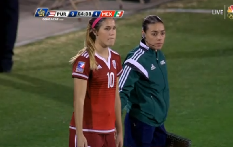 Foetbal247TBG's tweet photo. Katlyn Johnson @miseleccionmx #CONCACAF2016 https://t.co/4xMIdNWbiu