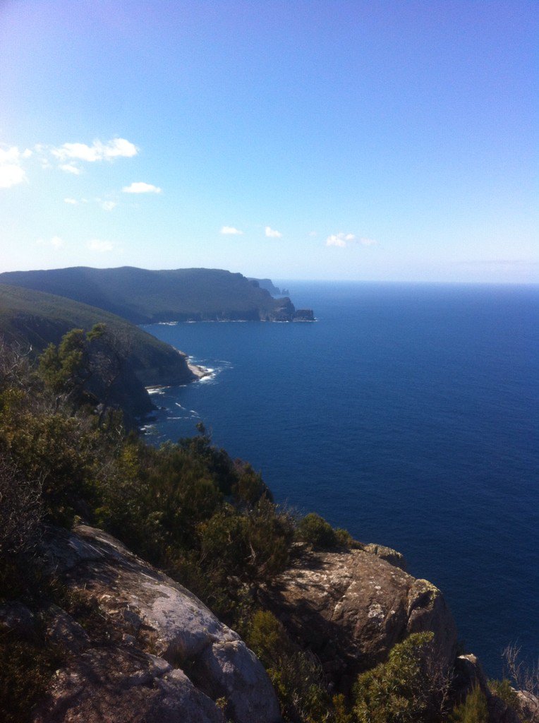 RapleyMark's tweet photo. #tassiethreecapeswalk  Monday's trail run. https://t.co/OhPl4QBIJj