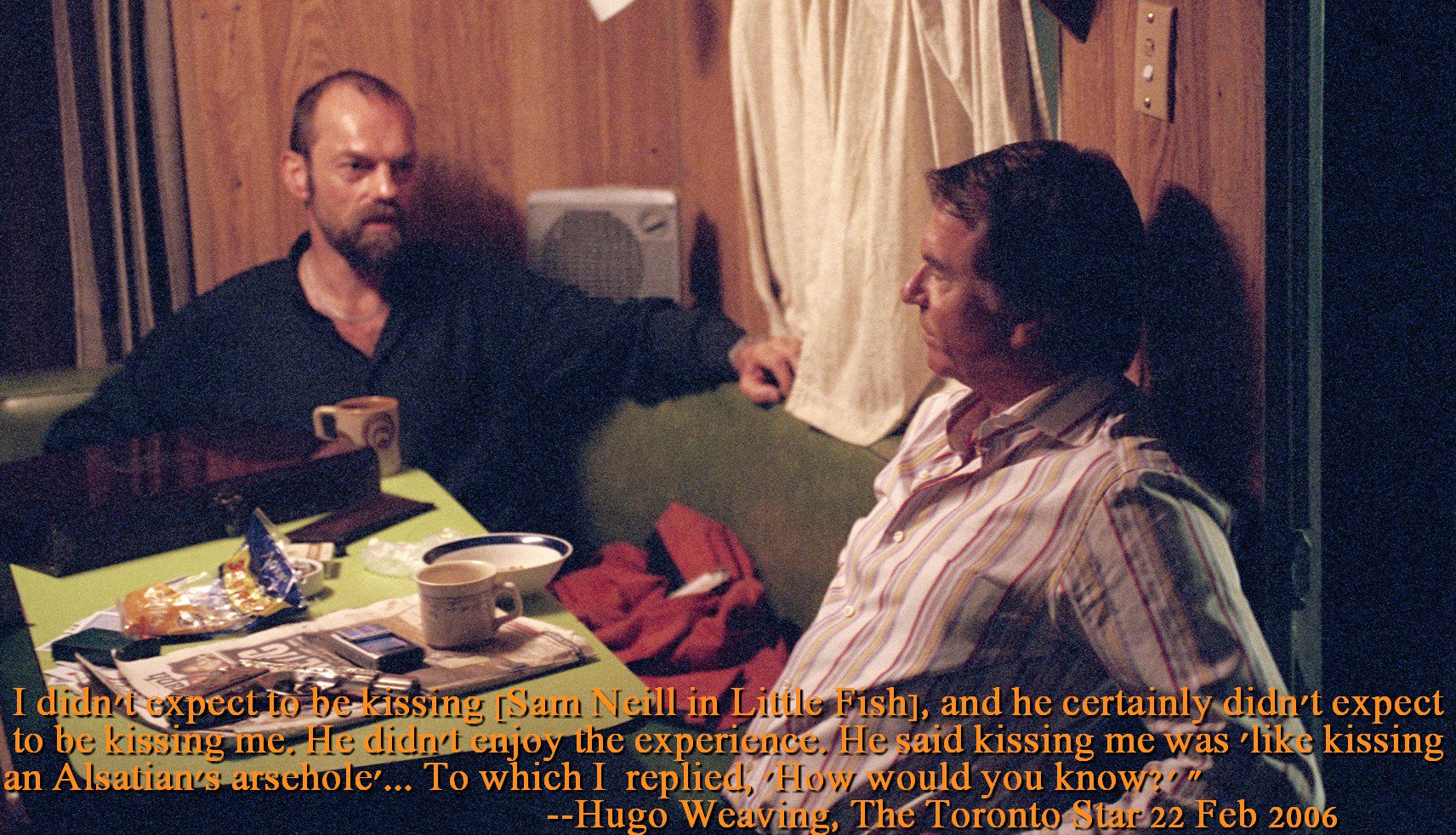 crowjane29 on X: Hugo Weaving Quote Du Jour: On finding his