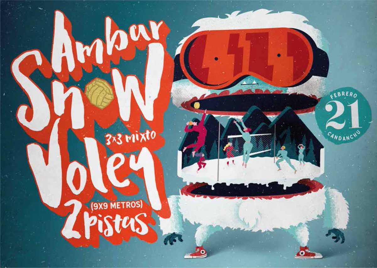 El 21 de febrero, el voley se teñirá de blanco con el I Open <a href="/cervezasambar/">Cervezas Ambar</a> #SnowVoley en #Candanchu. ¿Te apuntas?