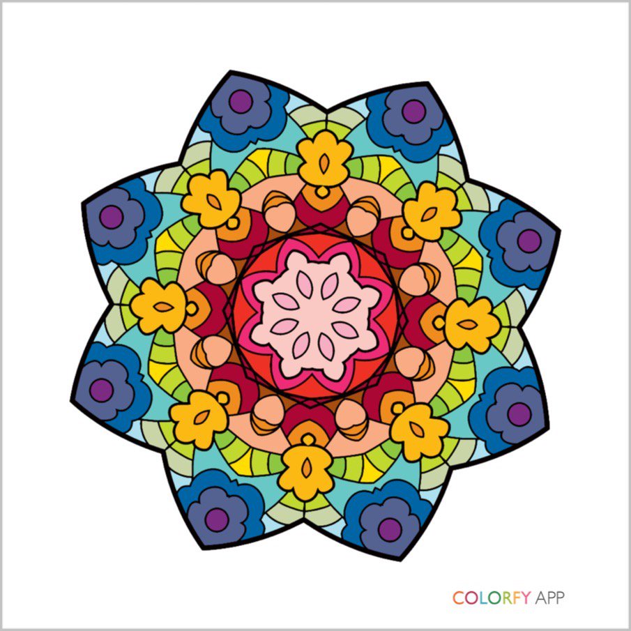 Paulita009's tweet photo. #colorfy #painteditmyself #coloringbook #metamandala https://t.co/17Ys9kaHsu https://t.co/Nj4WQu1iGQ