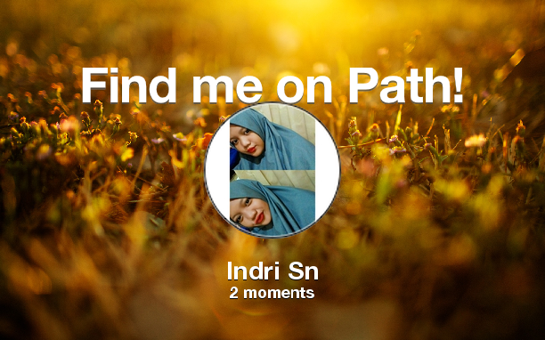 ndroy28's tweet photo. Find me on #Path now! Go to: https://t.co/z6F3QxinkU! #thepersonalnetwork https://t.co/0RveXOo9Pq