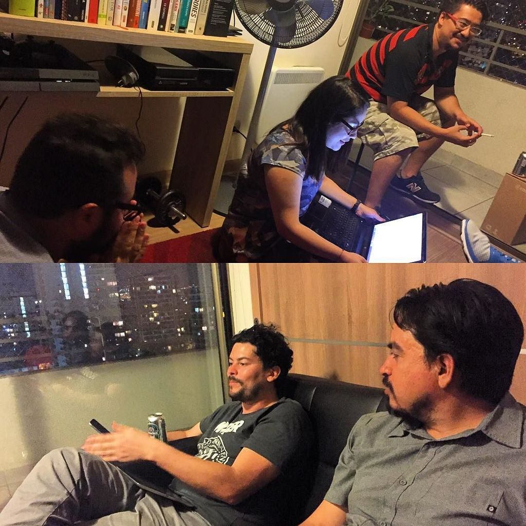rots's tweet photo. Trabajando por @ISA16scl con #ixdasantiago https://t.co/quNPv0iaeX https://t.co/hoYXzcS8YR