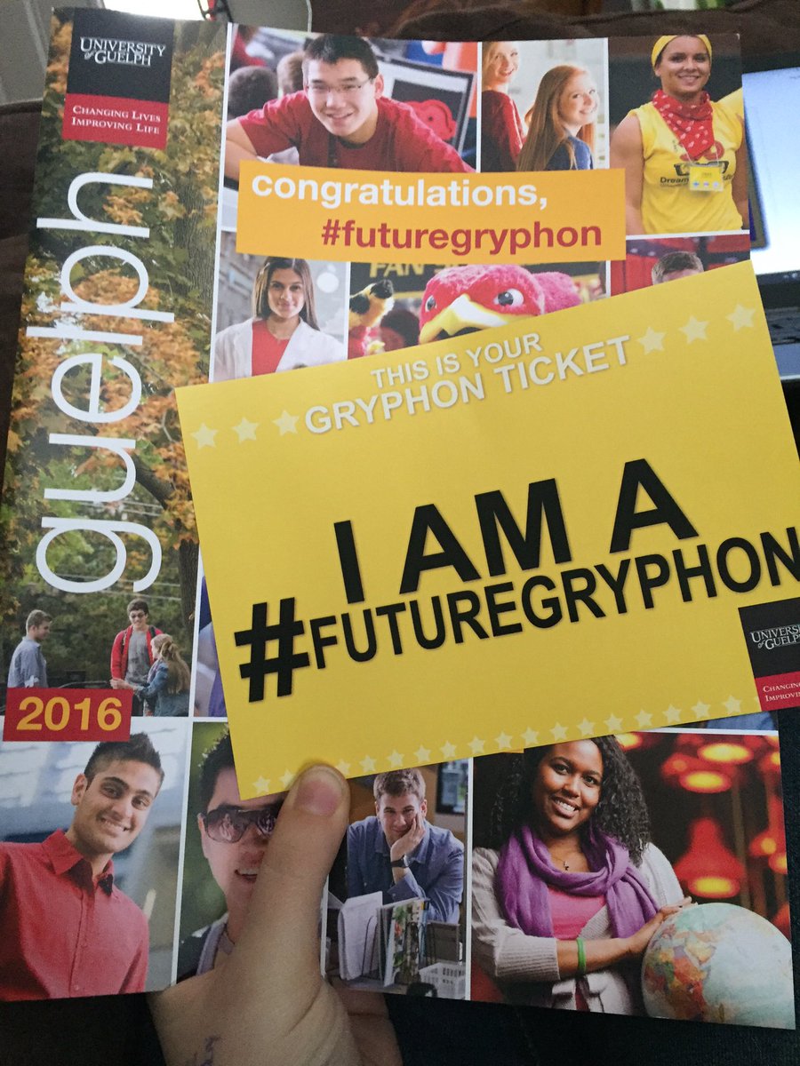 aria_db's tweet photo. Accepted my Guelph offer! #futuregryphon ❤️💛❤️💛 https://t.co/oUYqLaXlbX