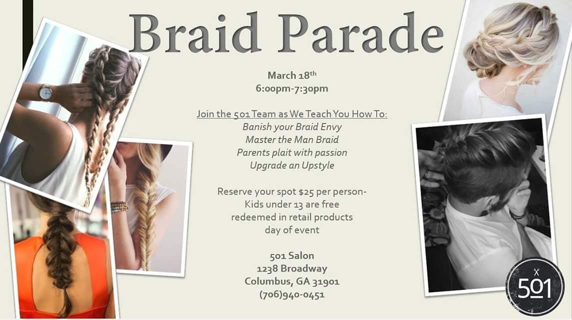 501 Salon Experience On Twitter Braid Envy Attend This Hands