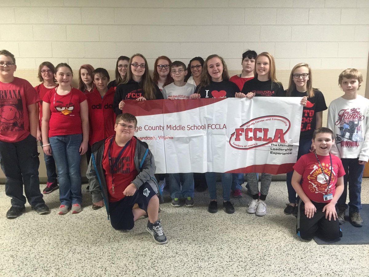 Wear red Wednesday #VAFCCLA #FACS #FCCLAweek