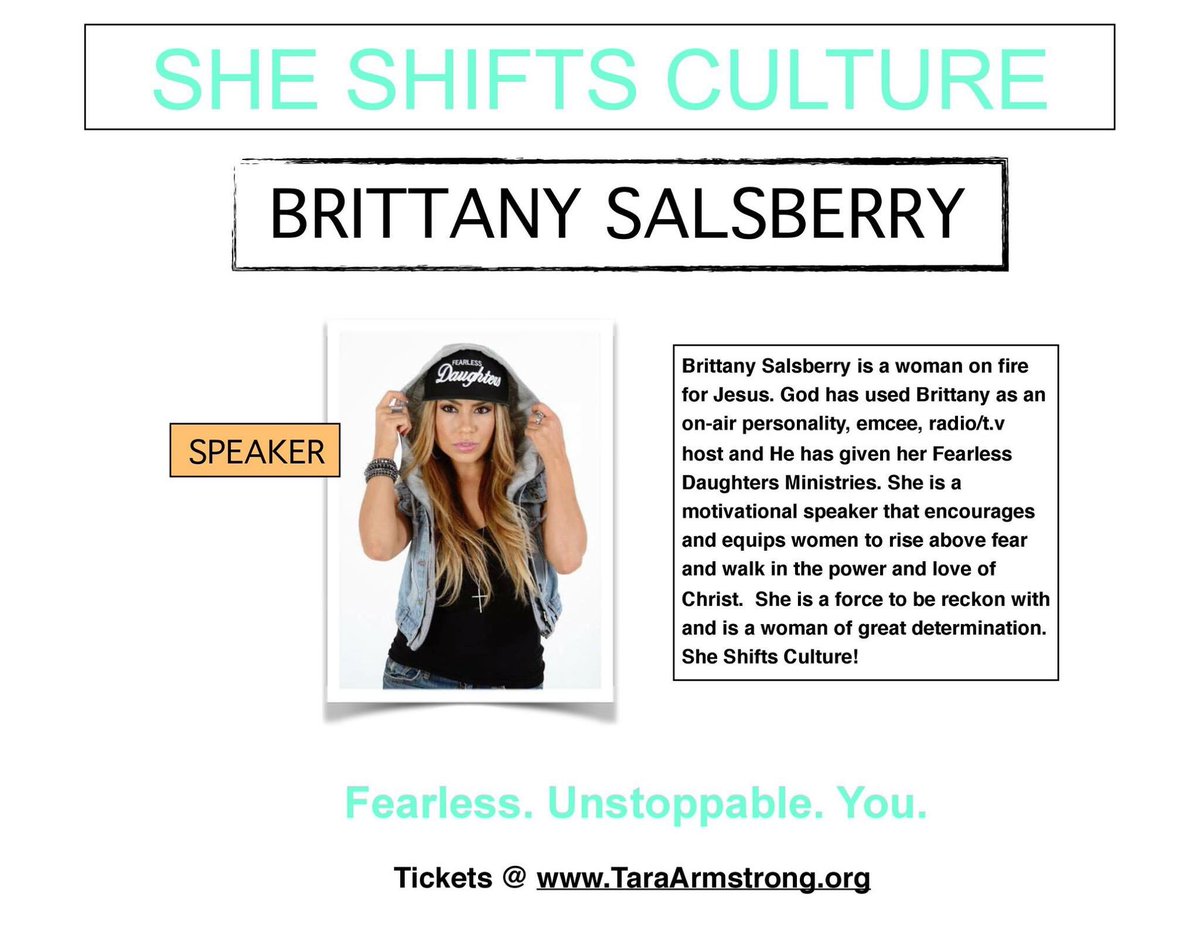 SheShifts's tweet photo. 3 hours left! Get your ticket!  @bsalsberry is speaking on being fearless!  Tickets @ https://t.co/8CCgzM7OUt https://t.co/SdHQjuQl6g