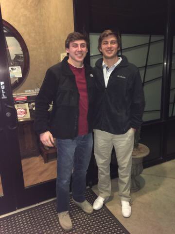 mattthiggins5's tweet photo. Happy bday to my brother @AustinHawks4 I'd take a bullet for ya. Love you man and sorry about 2k #57pts https://t.co/CRq6HdMCK5