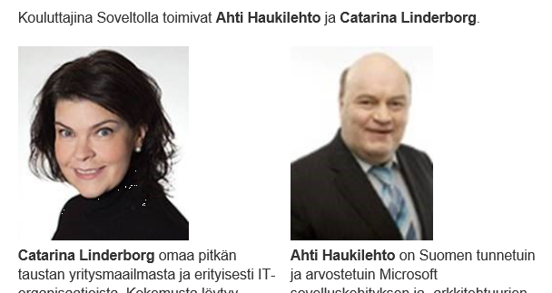 Fonsell's tweet photo. Lämmin suositukseni CRM-tietojen päivittämiseksi: @Sovelto 'n #MSDYNCRM -kurssit: https://t.co/uDC0YdAe02 https://t.co/pV1Yzq3eIj