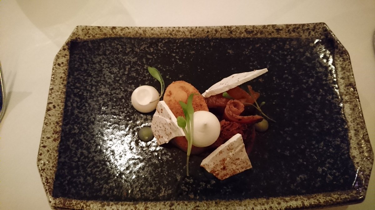 LisaStoliar's tweet photo. Beautiful food last night by amazing chef @clarkey_001 and team @lortolan https://t.co/p042Gik9gX