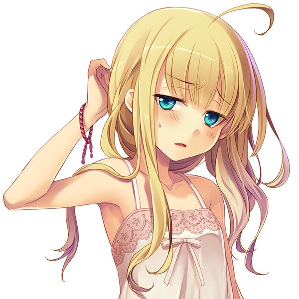 大森杏子さんがTwitterに投稿したアレサンドラ・スース(ゾンビランドサガ)のイラスト。