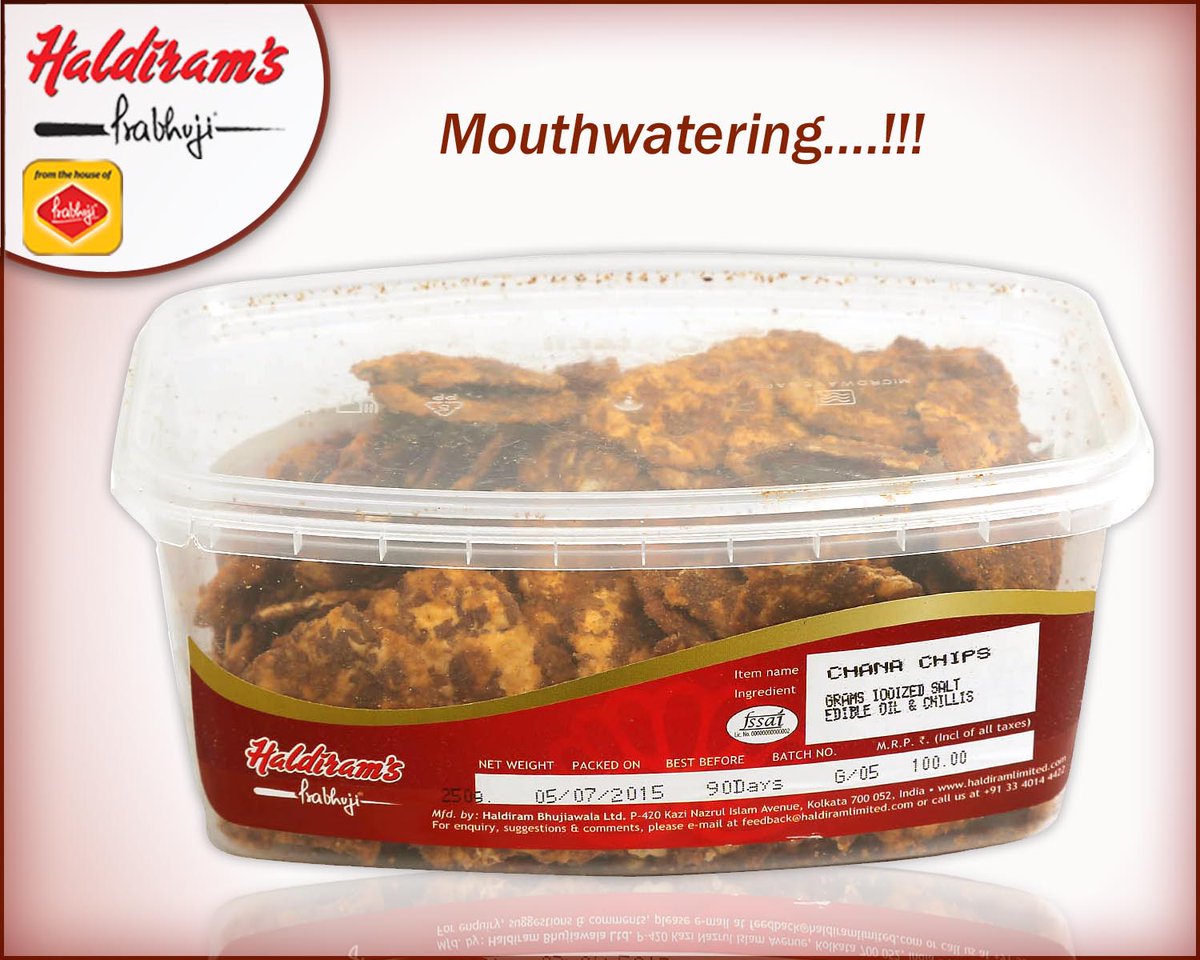 Haldiram's Prabhuji Chana Chips,a mouthwatering Indian snack #HaldiramPrabhuji #Food #snacks haldiramprabhuji.in/chana-chips-25…