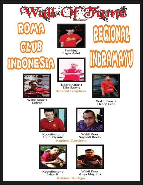 RCI_Indramayu's tweet photo. Selamat siang glads! Ini susunan Wall of fame RCI Indramayu. 4th bukan waktu yg mudah. Grande! @RomaIndonesia https://t.co/Hj1Wtv57SZ