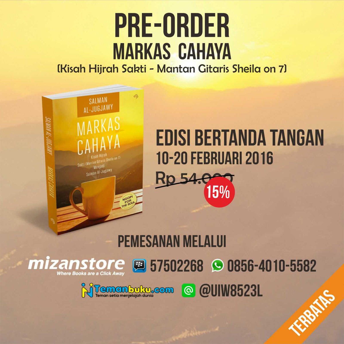 Saat kaki melangkah, ke dalam markas cahaya... tempat semua jawaban, akan segala pertanyaan... #BackToALLOH