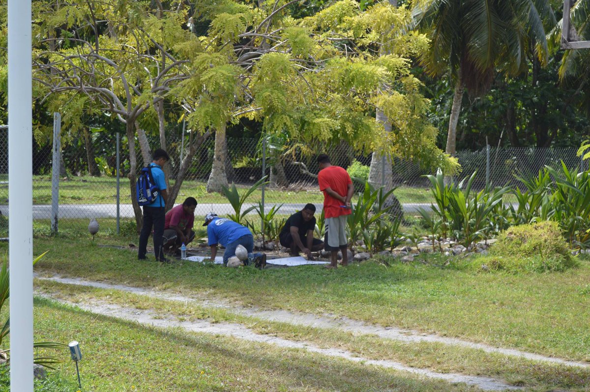 OrganicMarshall's tweet photo. Yes!! First Participatory Guarantee System of Organic Certification training at Laura, Majuro @SophiatRMI @PoetCom1 https://t.co/WX4iYDdXHb