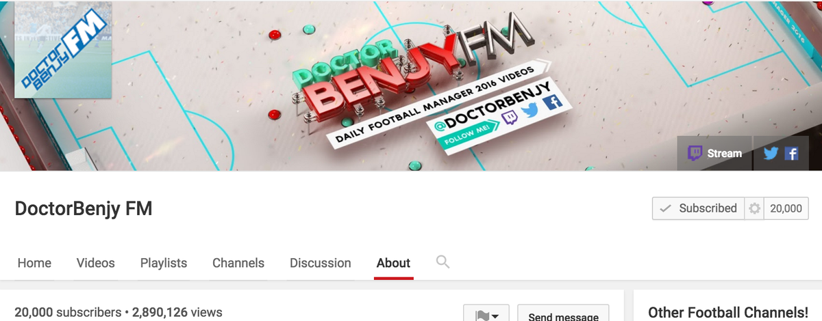 BlirtFM's tweet photo. @DoctorBenjy Congrats on 20k! Here's a cheeky screenshot I grabbed for ya ;) https://t.co/JNNExDLGZf
