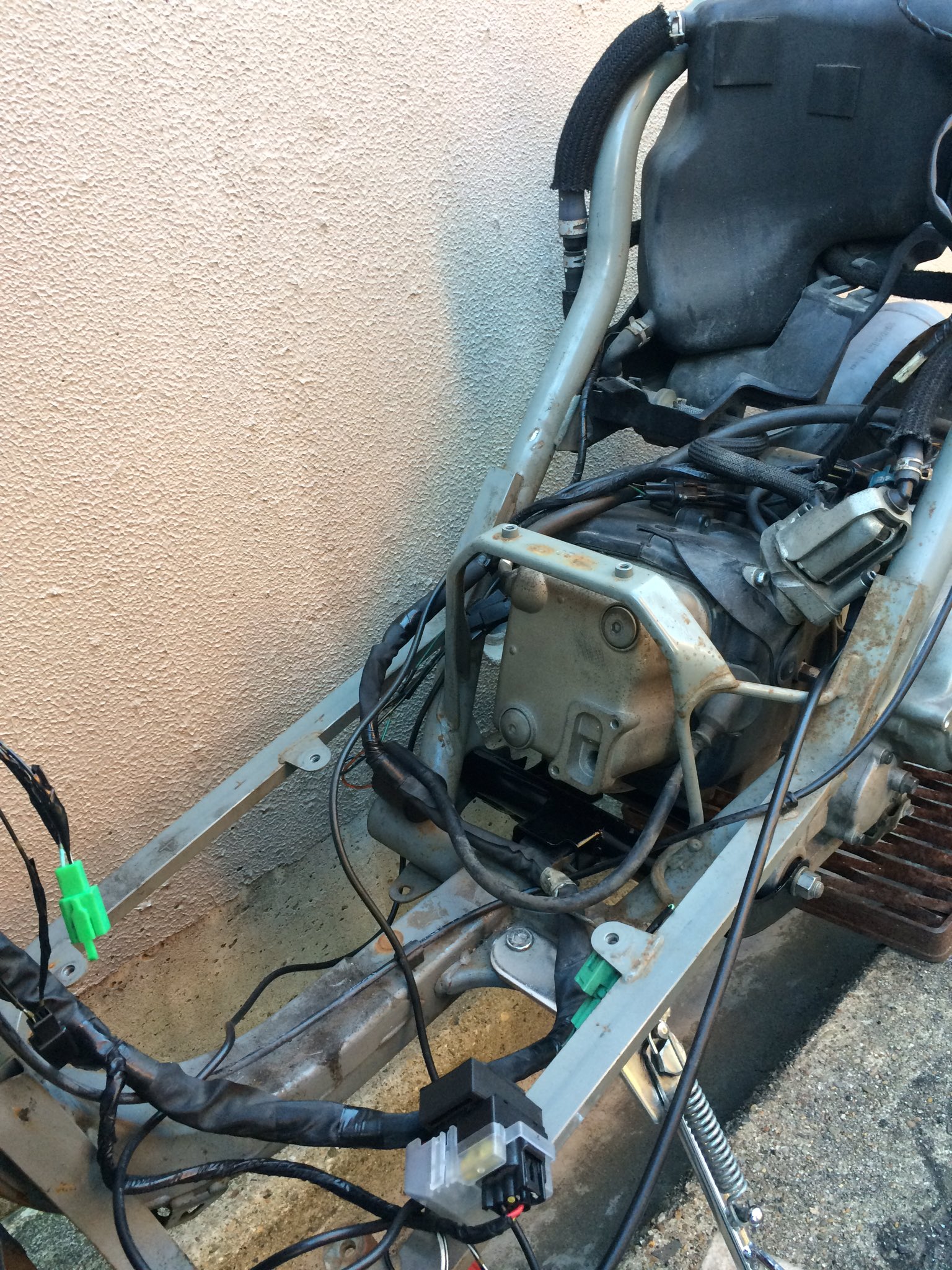 アドレスv125 エンジン アドレスV125S(junk)車、K9エンジン換装 - スクーターライフで