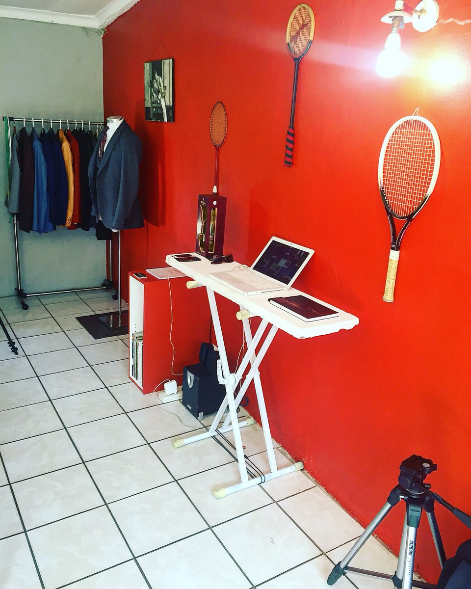 claymorar's tweet photo. On set, behind the scenes today for an exciting photo shoot with @OudeMeesterSA 🙌 

#Oudemeester #mastery https://t.co/sIFLLgmqL5