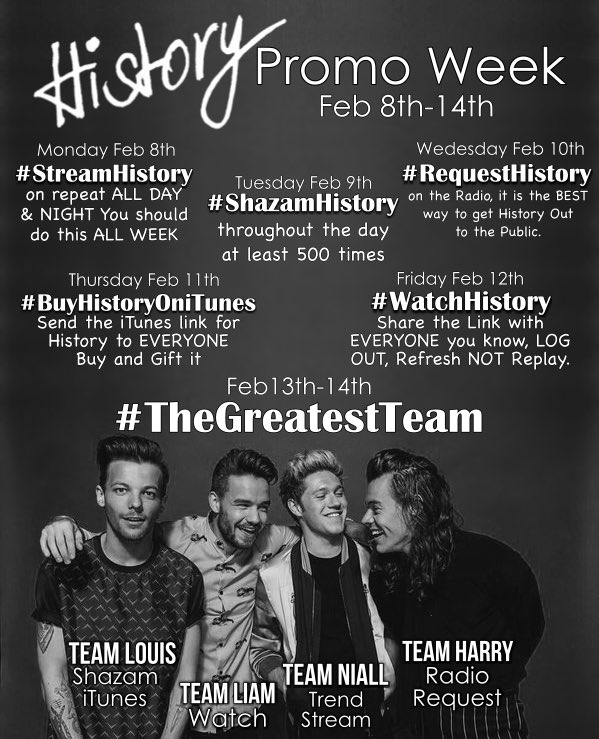 WeAre1DsMangmnt's tweet photo. #HistoryPromoWeek https://t.co/4zTMfxxGCu