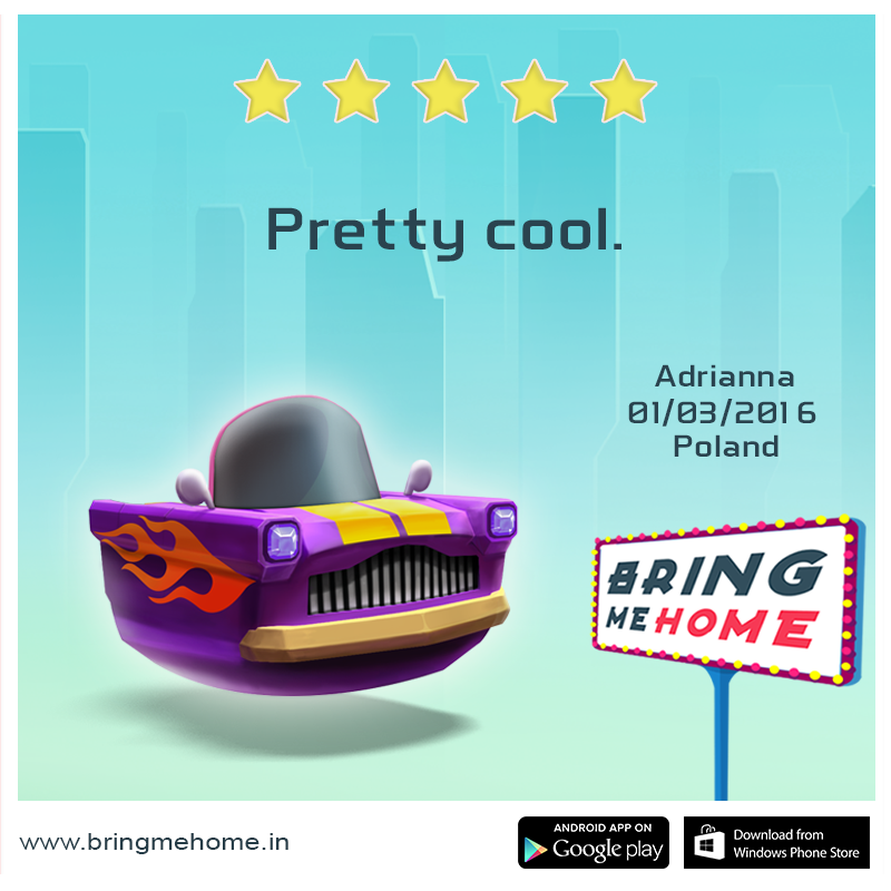 PlayBringMeHome's tweet photo. Thank You Adrianna :)
#Play #BringMeHome #MobileGame on #GooglePlay #WindowsPhone https://t.co/xiDQAJZ6gb