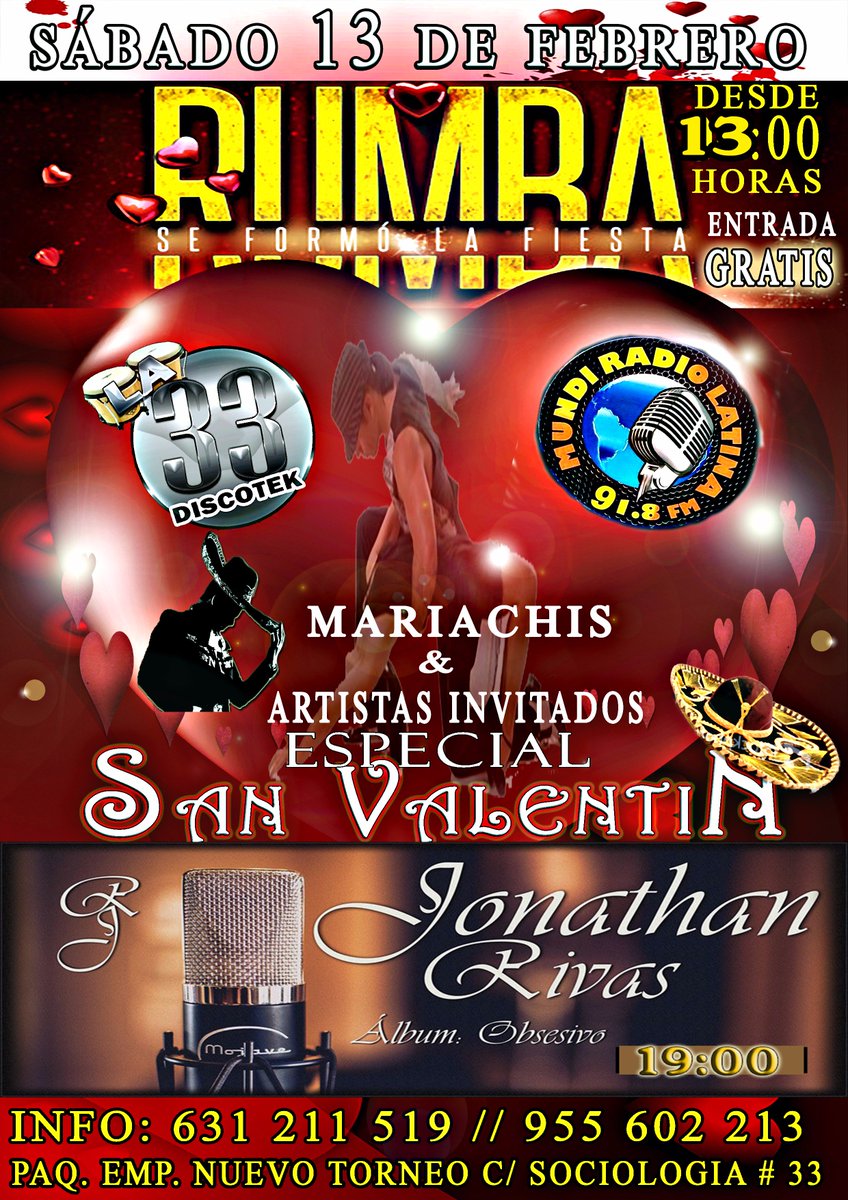 ciudadmixx's tweet photo. #grandes #artistas como #jonathanrivas acompañando en #especialsanvalentin  #carnavalesco  trae tu #mascara regalo https://t.co/pMj3x9oXMn
