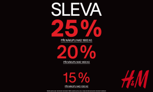 SestkaOC's tweet photo. Bláznivý týden v H&amp;M!  Využijte akční slevy,  které rostou s velikostí nákupu. Při nákupu nad 1 800Kč až 25% sleva! https://t.co/yRRLscrwZ7