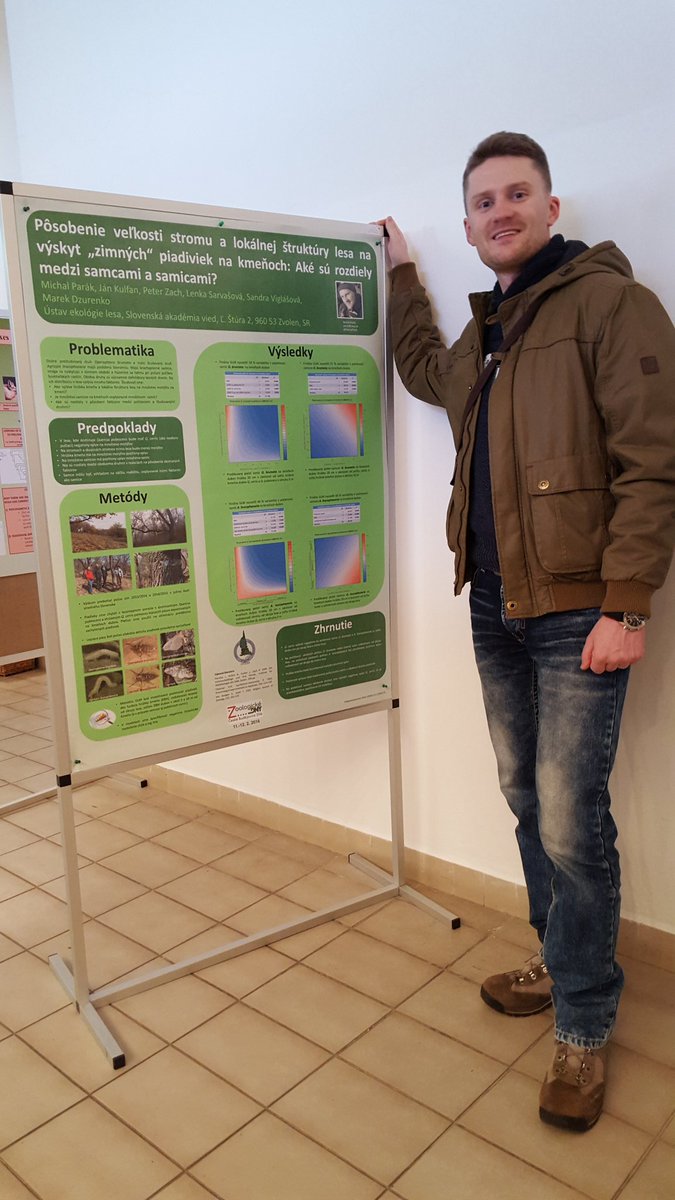 sandraviglas's tweet photo. So proud of @MichalParak presents #results at #ZooDny2016 #moth #entomology #behaviour #science from #slovakia https://t.co/KLTrSSqu9s