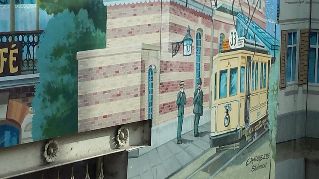 sebi140493's tweet photo. Quand le projet du @Tram33 des étudiants en @JournalismeULB commence à gagner la ville de Bruxelles, ça donne ça https://t.co/MBzQPN6Ynf