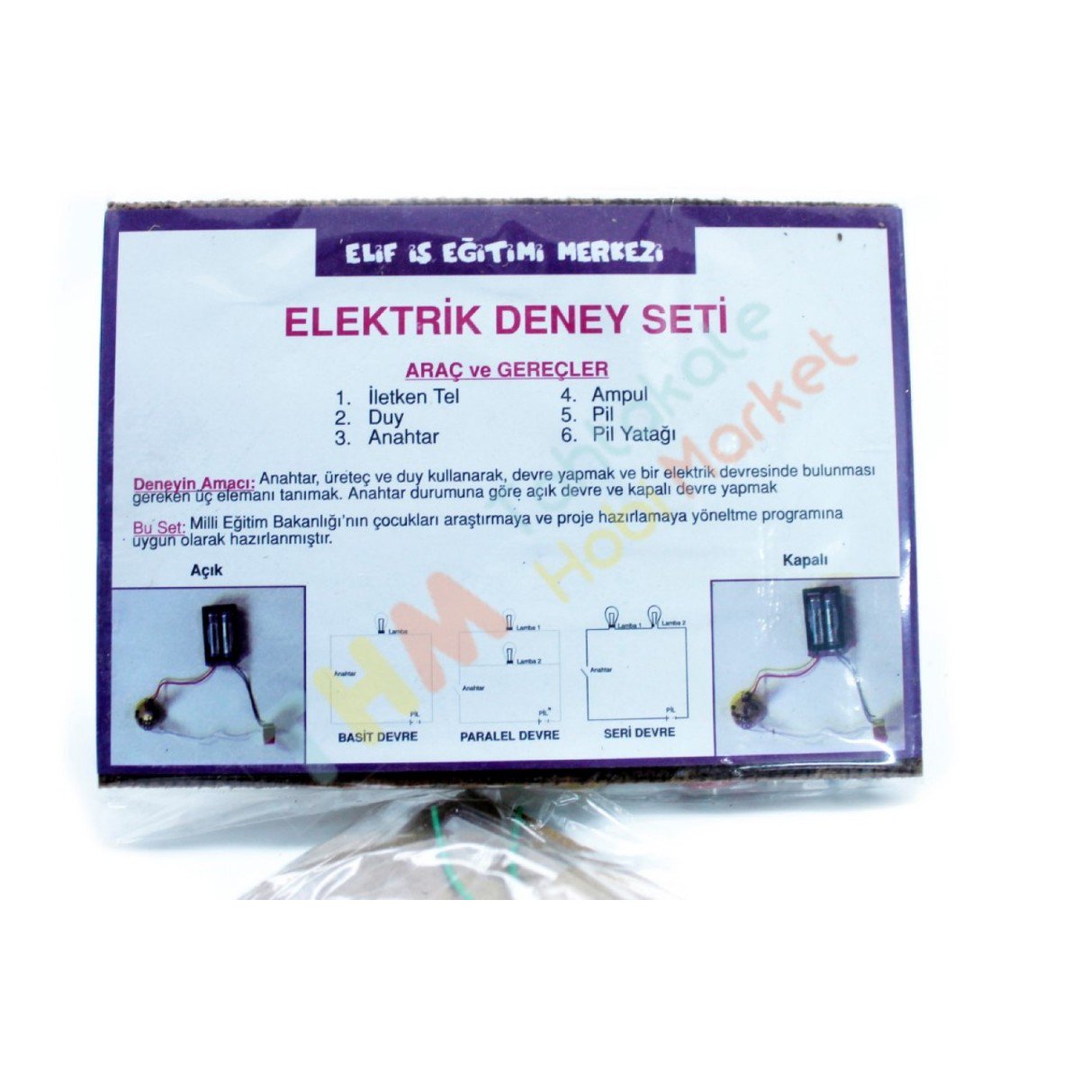 Elektrik Deney Seti Sadece 3 TL. Tahtakale Hobi Market'te tahtakalehobimarket.com - quillingseti.com