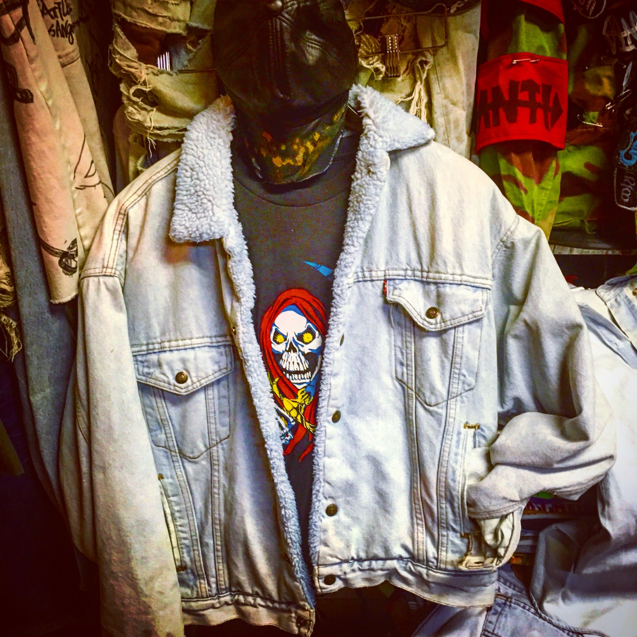 ボアデニムジャケット - Search / X