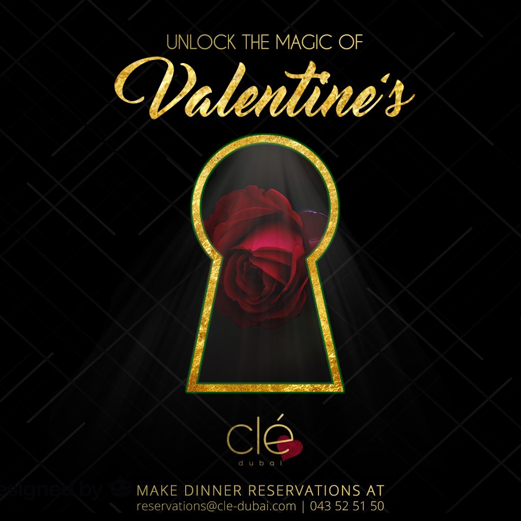 CleDubai's tweet photo. Declare your love while enjoying an elegant Valentine's dinner @CleDubai
#MyDubai #ValentinesDay #dinner #DIFC https://t.co/Hr4kjqrwEp