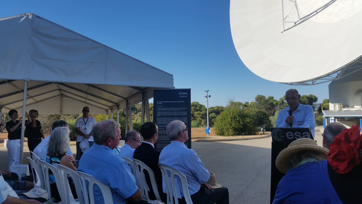 matteovinci's tweet photo. .@esa @esaoperations @InmarsatGlobal #nno2 #inauguration! @NewNorcia #dsa1 #deepspace #spacetracking #socialspacewa https://t.co/uBSXoV9D8H