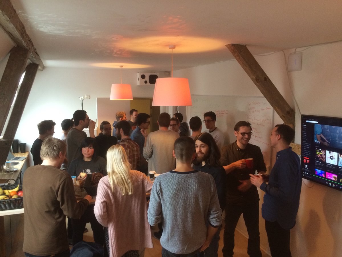 If you need us, we'll be busy hacking from now until tomorrow. #Airtame #hackairthon