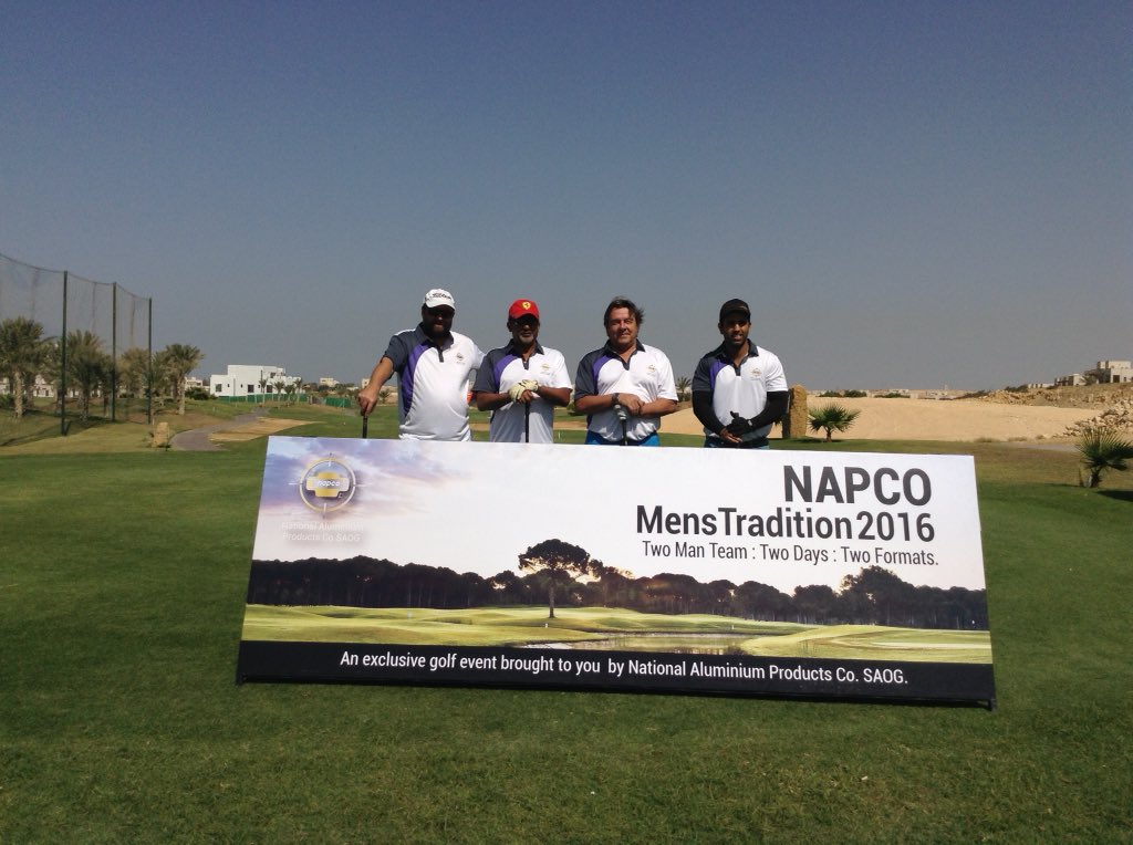 MuscatHillsGolf's tweet photo. Day One of the NAPCO Men's Tradition #golf #oman #sponsored #napco #menstradition #2016 https://t.co/E3l51SlqGt