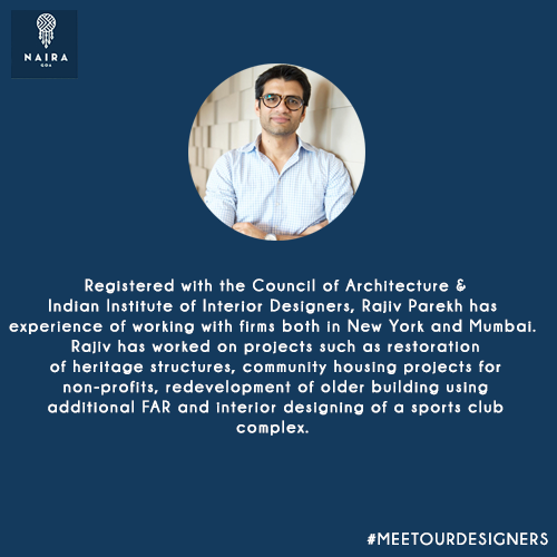 emgeegroupindia's tweet photo. #MeetOurDesigners: #Naira project designer Rajiv Parekh. Explore his project here : https://t.co/0QSdeah653 https://t.co/Xo0lOr38we